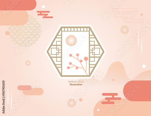 전통적 디자인 백그라운드