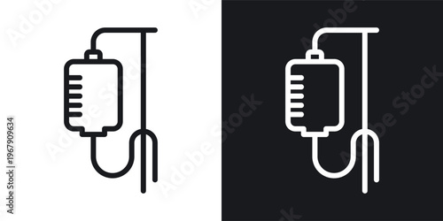 Blood transfusion icon