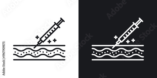 Botox injection icon