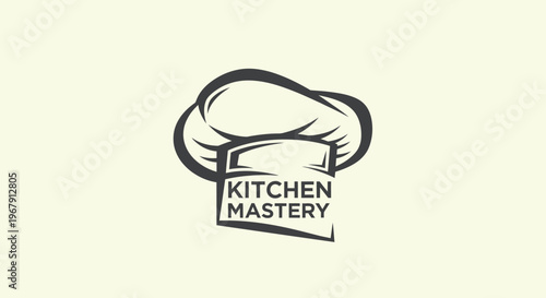 Kitchen Mastery Logo - A Culinary Symbol of Expertise and Skill.