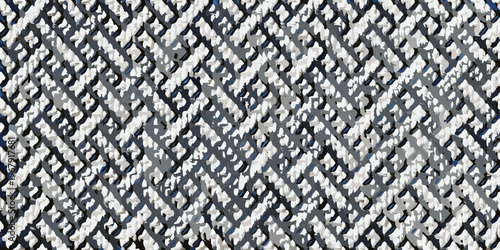 Abstract geometric pattern resembling a diamond shaped mesh texture