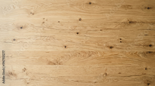 Light Wooden Planks with Natural Grain Patterns and Organic Knots