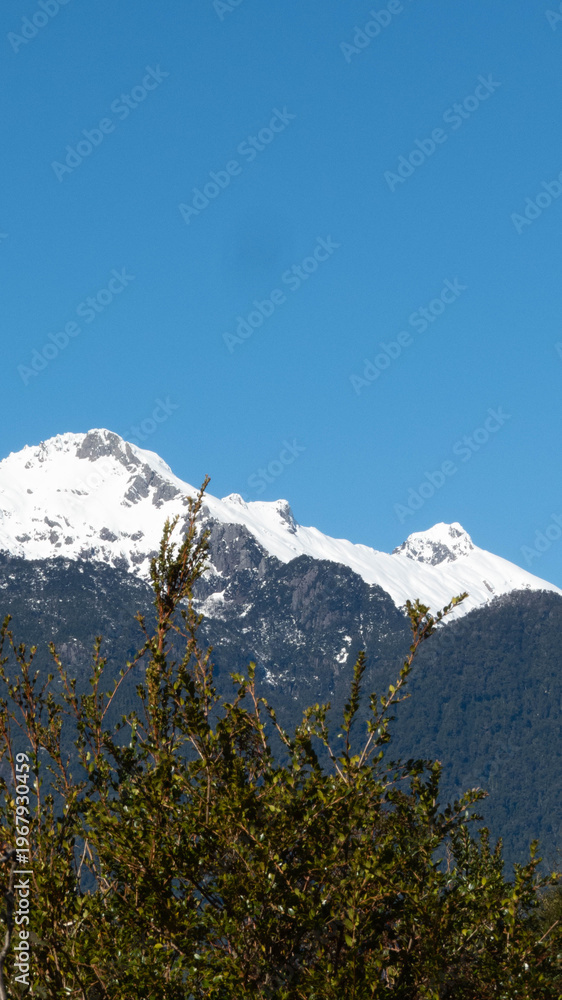 Fototapeta premium snow covered mountains
