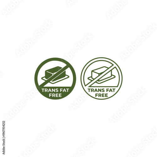 Trans Fat Free Butter and Margarine Healthy Food Labels