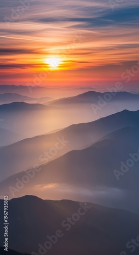 A pixelated image of a sunset over a body of water