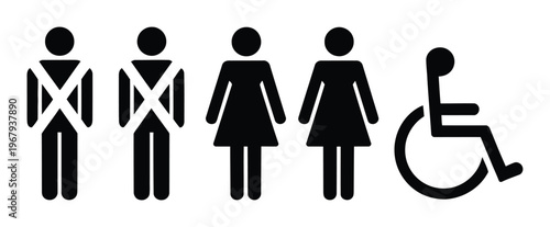 Of people, gender symbols, and wheelchair accessibility