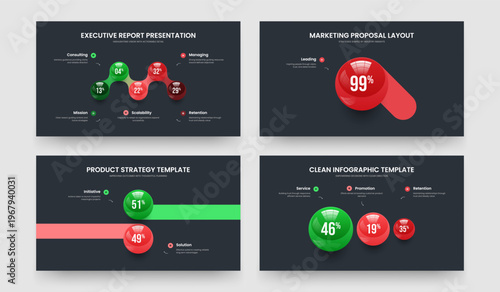 Project Proposal Five One Two Three Step Chart Frame Design Vector Illustration Bundle. Modern Performance 5 1 2 3 Element Diagram Slide Layout Collection.