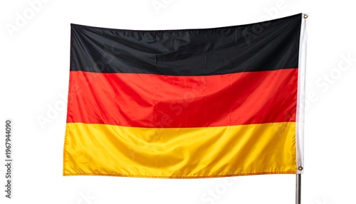 A German flag with black, red, and yellow horizontal stripes Free Download A German flag with black, red, and yellow horizontal stripes - GFXLoad
