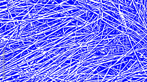 blue fingerprint background