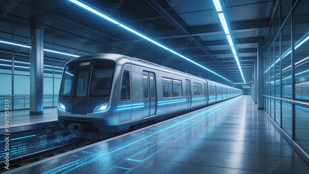 Obraz premium train in motion