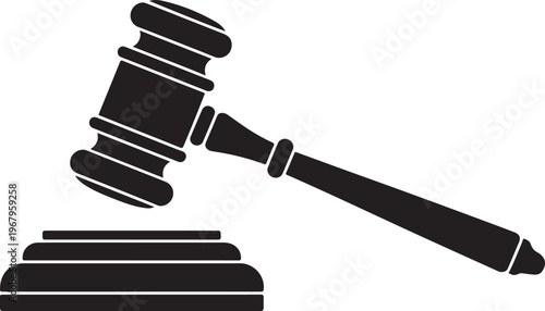 Judge gavel icon