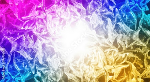 Crystal clear ethereal abstract background texture with smooth diffusion of bright white light. Perfect clean stage for focused design concepts, design, empty, ethereal