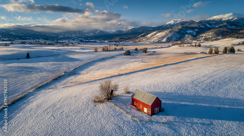 ski lift in the mountains