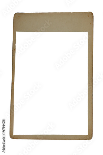 stack of blank, vintage-style photo frames, instant photo frames or Polaroid-style templates