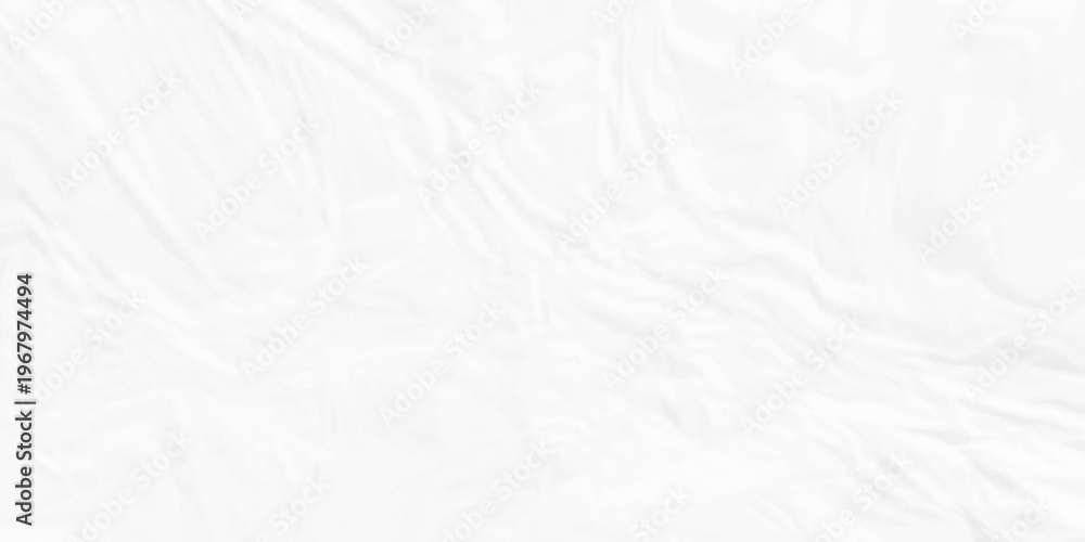 Fototapeta premium Creased paper parchment white blank page detail wrinkle blank white canvas. old paper crumple texture wrinkle. parchment empty letter texture.