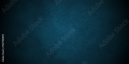 Dark Blue background with grunge backdrop texture, watercolor painted mottled blue background, colorful bright ink and watercolor textures on black paper background.
