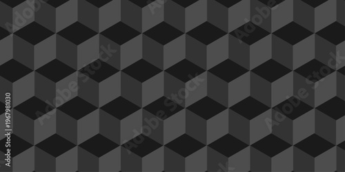 Minimal wall decoration square gray cubic square shape backdrop texture. cube geometric wall and floor vector diamond hexagon triangle wallpaper background.