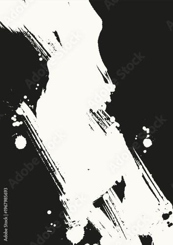 Abstract trendy universal artistic banner template . Design for cover, invitation, banner, placard, brochure, poster, card, flyer and other Vector illustration