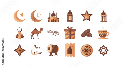 Islamic Symbols and Icons Collection 5.