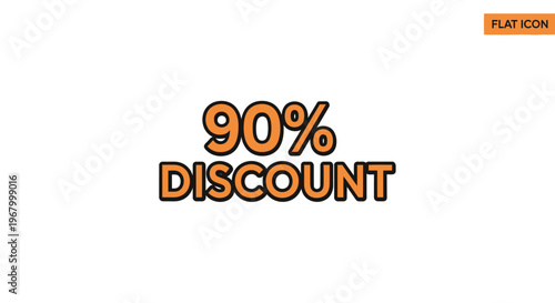 Discount offer with orange text.