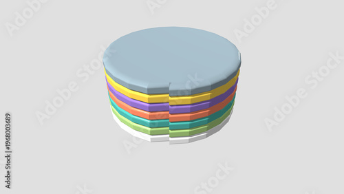 Elegant white ceramic plates set with minimalist design for kitchen and dining