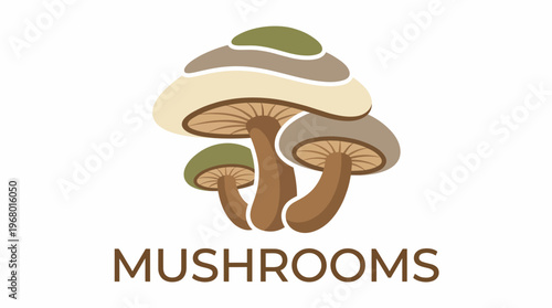 A delightful image showcasing stylized mushrooms in different shapes and colors, representing nature's bounty, sustainability, and culinary possibilities for food enthusiasts.
