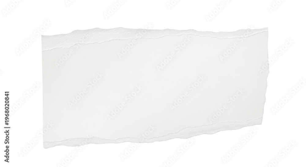 Obraz premium Hand Torn Paper Scrap With Realistic Shadow Isolated on Transparent Background PNG