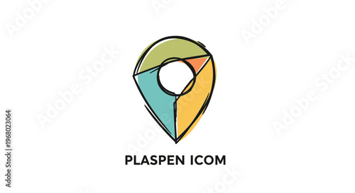 Free Download Plaspen Icom logo design graphic. - GFXLoad