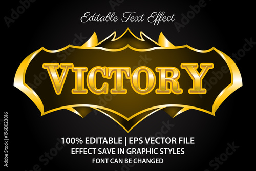 victory gaming 3d editable text effect