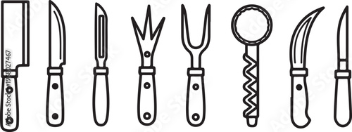 Assortment of keys and key rings on a plain background Vector