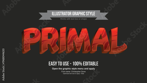 A graphic designer working with a modern software tool to create a stylized text effect