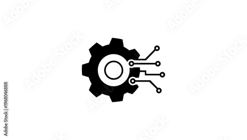 neural Icon on White Background - Simple Vector Illustration Free Vector, Automation  Connection icon logo, Cube network icon. Blockchain symbol modern, simple, vector, Abstract neural network logo 