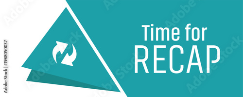 recap text on white background