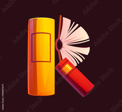 Novel book cartoon ABC typeset, font letter R. Literature novel typeset element, library kids ABC typeface vector font symbol. Education textbook bookstore bestseller book type letter