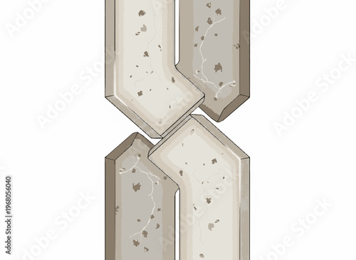 Sustainable Bio-Composite Industrial Components Vector