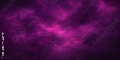 Abstract a mesmerising display of ethereal purple clouds. swirling and blending in a seamless, abstract composition. it is ideal for evoking a sense of wonder.