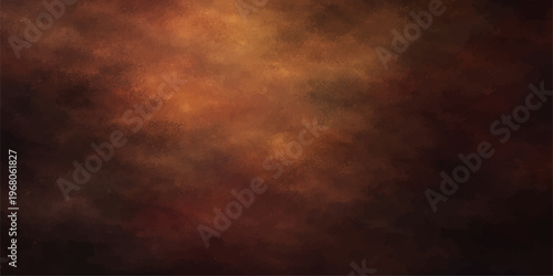 Abstract moody, artistic atmospheric texture resembling smoke or clouds. The texture features rich, warm brown and orange tones. It gives depth and mystery. 