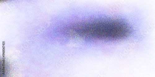 Abstract black and white grainy vignette background with soft gradient transition and stippled texture effect for cinematic overlay, dark frame border, and moody design.