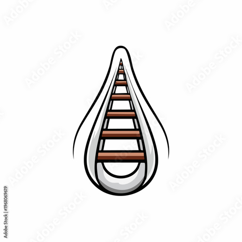 DNA Double Helix Structure Model.