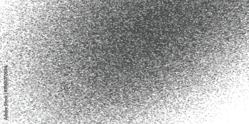 Noise grain background, pointillism dots gradient or dotwork pattern, vector stipple effect. Grain noise halftone or grainy texture or dotwork grain noise