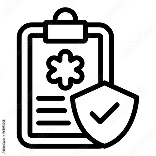 medical insurance icon vector