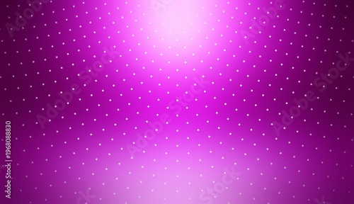Shiny glass texture of pink fuchsia color covered dotted geometric minimal pattern. Glowing decorative transparent background.