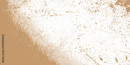 Vintage brown textured paper background with an aged grunge wall effect and blank space for your custom text design