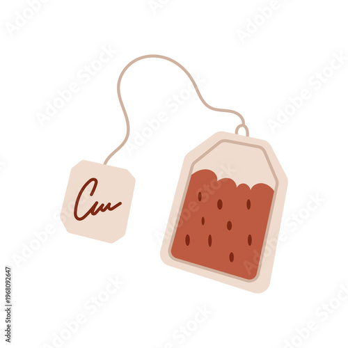 Tea bag illustration