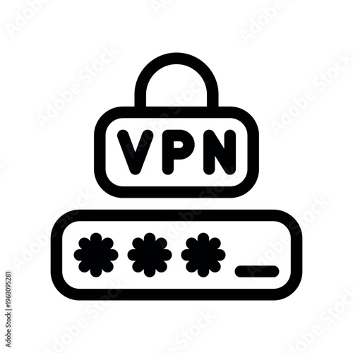 Secure VPN Password Authentication Sign
