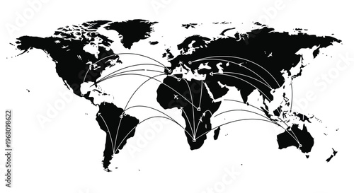 A black silhouette of a bird in mid-flight