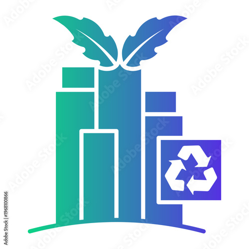 factory Gradient icon