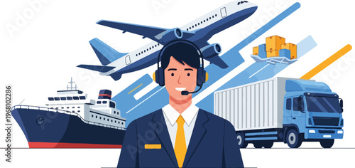 Global Logistics and Shipping Services Efficient Transport and Delivery Solutions