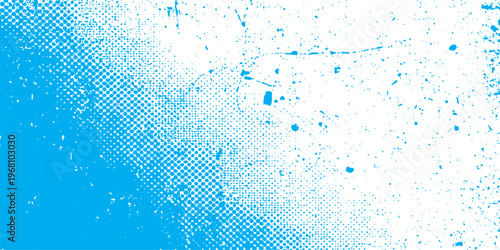 Abstract blue background with digital water splashes and light wave patterns creates a creative technology vector illustration for a modern web banner backdrop