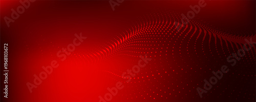Dynamic red and black abstract background with geometric patterns and modern gradient lines creating bold graphic design for sports presentations and tech banners.